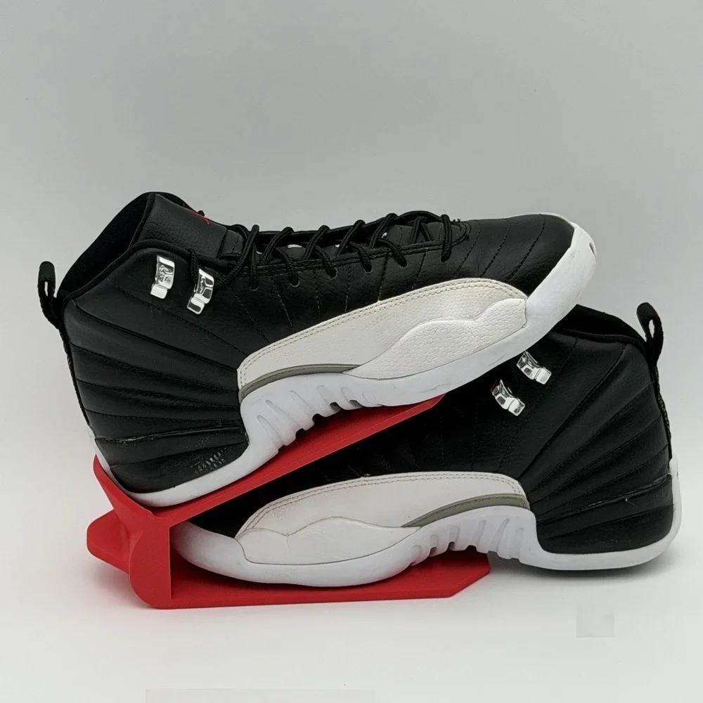 Jordan 12 Retro Playoff GS 2022 Black White 153265-006 Size 6.5Y/8W Clean!‎